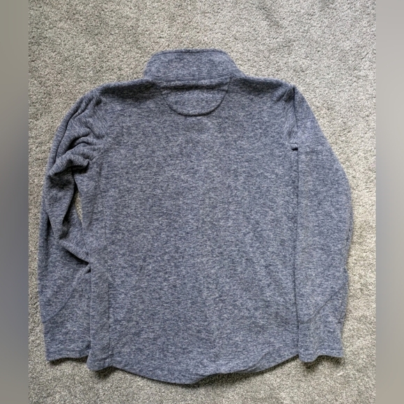 Duluth Trading Full Zip Fleece Jacket Frost Lake Gray Size Medium - Picture 4 of 5